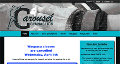 Desktop Screenshot of carouselgymnastics.com